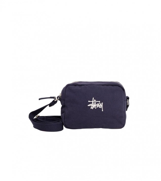 Stussy Canvas Side Pouch Washed Navy