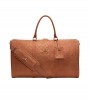 Jordan Suede Monogram Cognac Duffel 40l