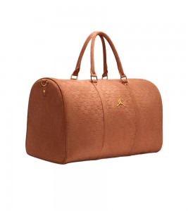 Jordan Suede Monogram Cognac Duffel 40l - Фото №2