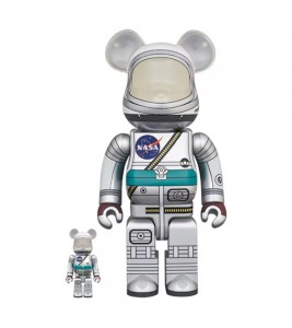 Bearbrick Project Mercury Astronaut 100% & 400% Set