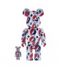 Bearbrick X Grateful Dead (steal Your Face) 100% & 400% Set 