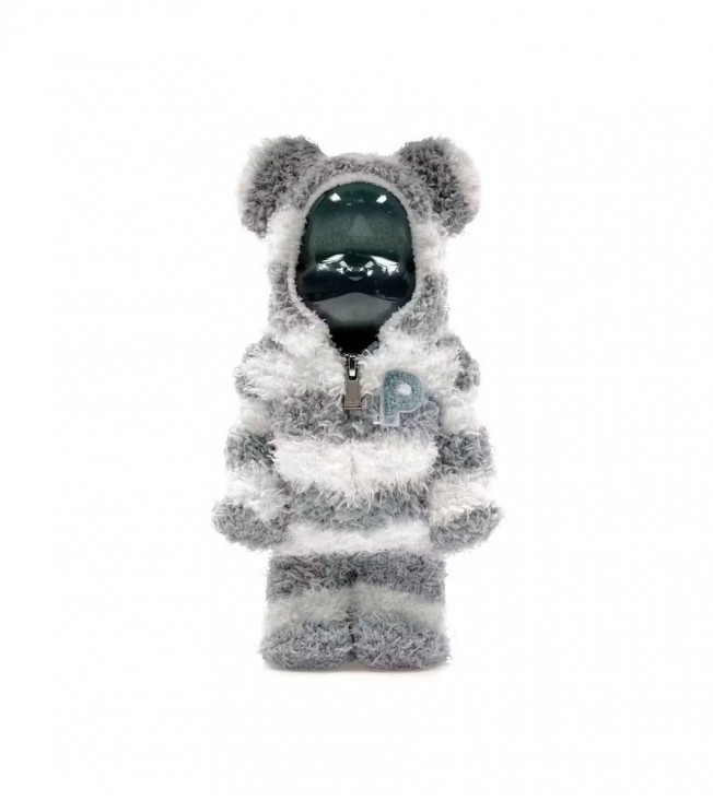 Bearbrick x Gelato Pique Pajamas 400% White/Blue