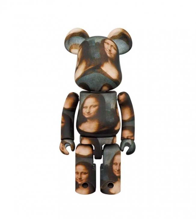 Bearbrick Chogokin Leonardo De Vinci Mona Lisa 200%