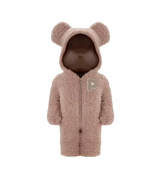 Bearbrick x Gelato Pique Pajamas 1000% Brown