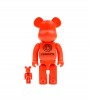 Bearbrick x Concepts Orange Lobster 100% & 400% Set