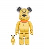 Bearbrick Wacky Races Muttley 100% & 400% Set