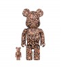 Bearbrick Amplifier 100% & 400% Set Leopard Print