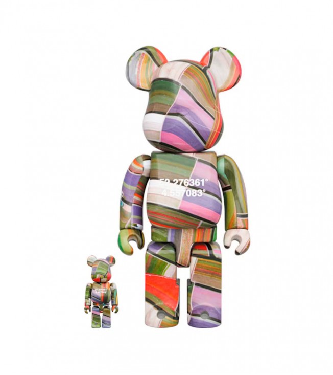 Bearbrick Benjamin Grant (Overview) Lisse 100% & 400% Set