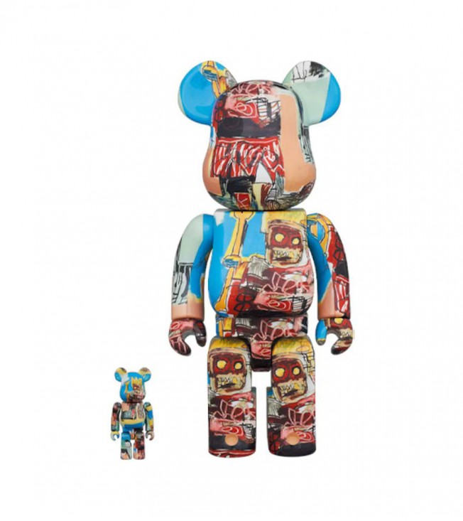 Bearbrick Jean-Michel Basquiat #6 100% & 400% Set
