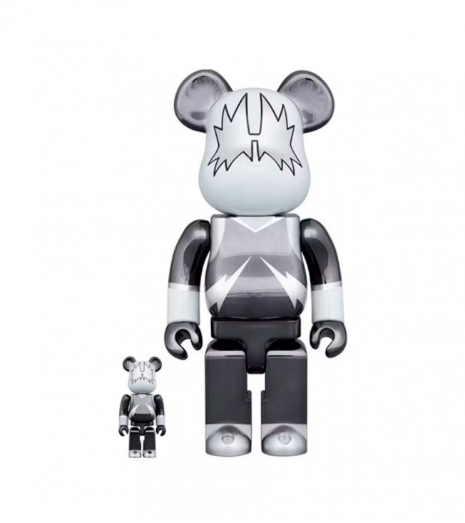 Bearbrick x KISS The Spaceman 100% & 400% Set