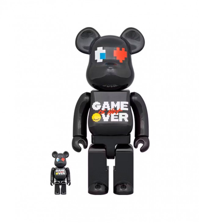 Bearbrick X Pac-man X Grafflex X 9090 X S.h.i.p & Crew 100% & 400% Set