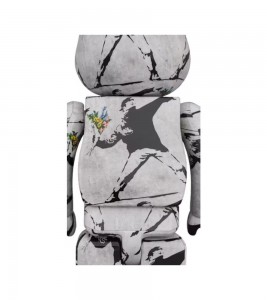 Bearbrick Flower Bomber 100% & 400% Set - Фото №2
