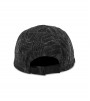 Supreme X Stone Island Camp Cap Black