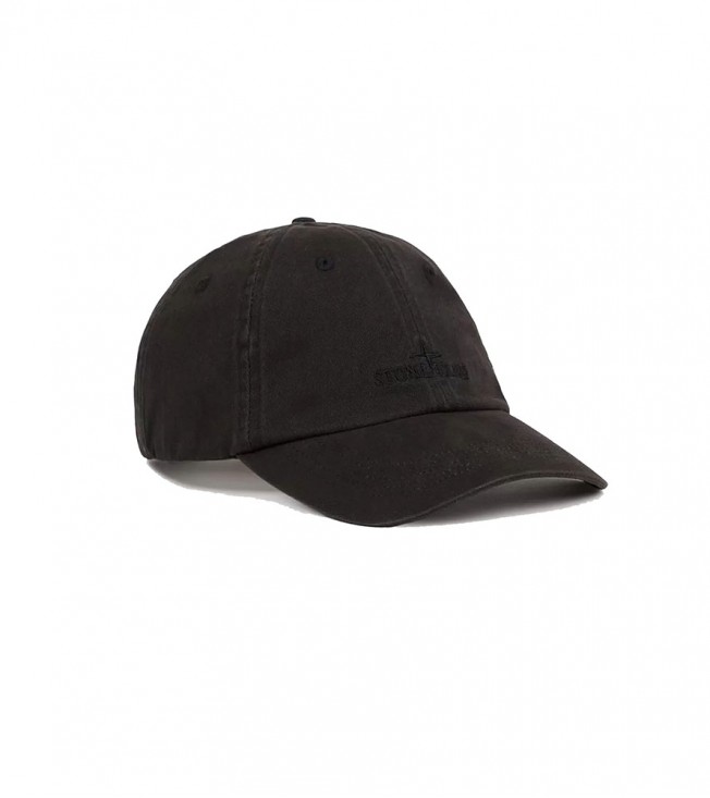 Stone Island Cap Black