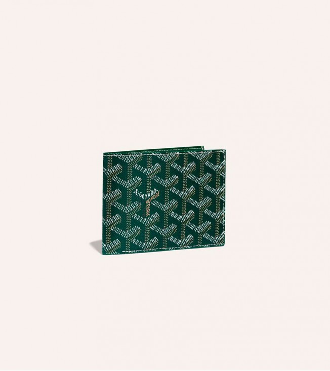 Кошелек Goyard Victoire Wallet Зеленая