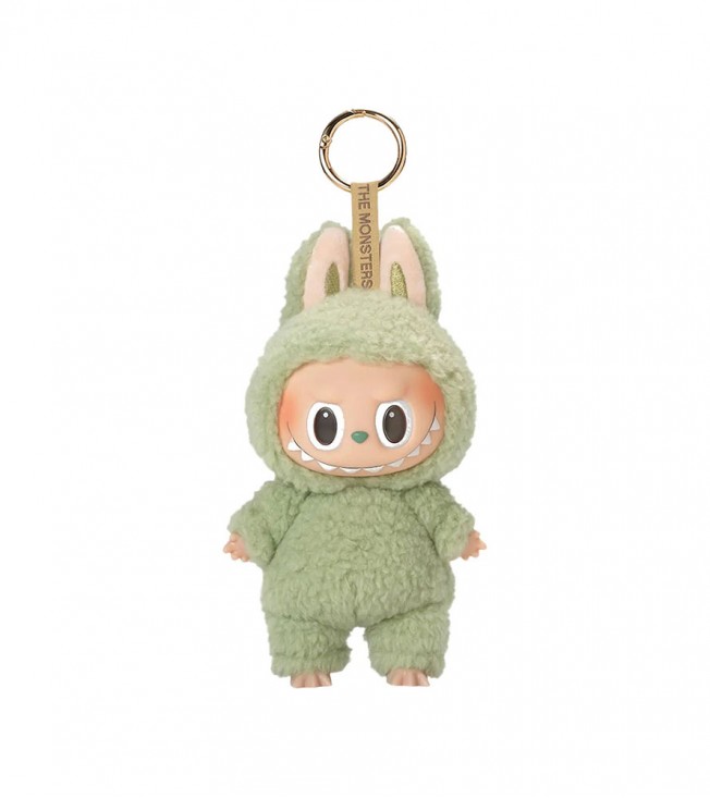 Игрушка Labubu The Monsters Tasty Macarons Green Grape Vinyl Plush Pendant