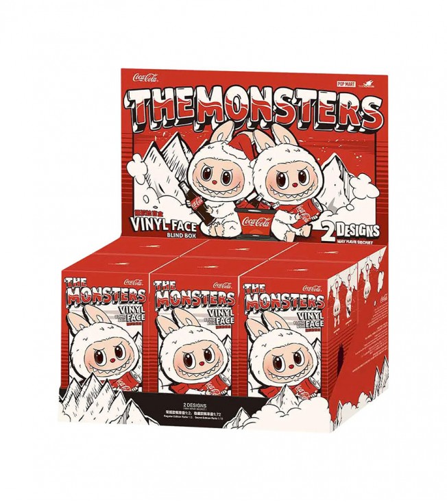 Набор игрушек Labubu The Monsters Coca Cola Series Vinyl Face Sealed Case (6 Blind Box)