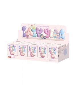 Набор игрушек Pop Mart Labubu The Monsters Lazy Yoga Series (10 мистери боксов)