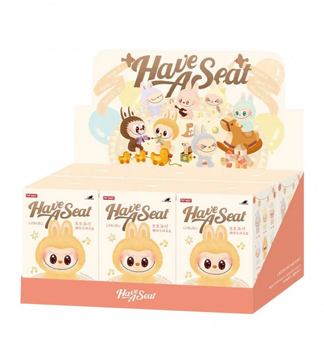 Набор игрушек Pop Mart Labubu The Monsters Have a Seat (6 мистери боксов)