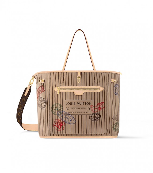 Сумка Louis Vuitton Neverfull Bandoulière Inside Out GM