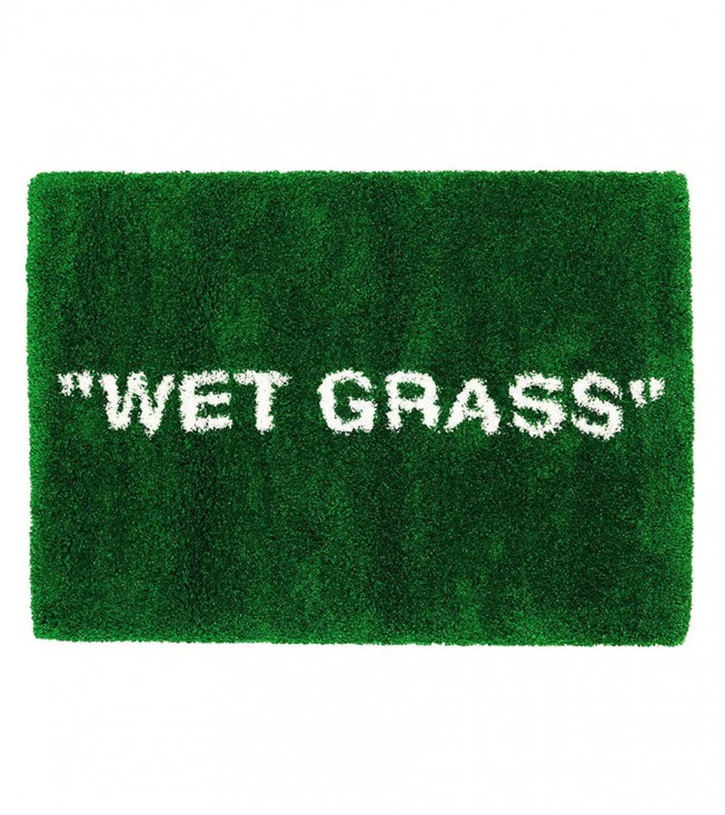 Ковер Virgil Abloh X Ikea Markerad "wet Grass" Rug 195x132 Cm
