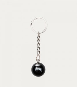 Stussy Metal 8 Ball Keychain - Фото №2