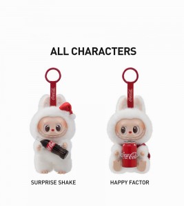 Набор игрушек Labubu The Monsters Coca Cola Series Vinyl Face Sealed Case (6 Blind Box) - Фото №2