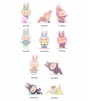 Набор игрушек Pop Mart Labubu The Monsters Lazy Yoga Series (10 мистери боксов)