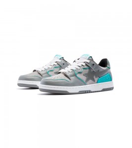 A Bathing Ape Bape SK8 StaGrey Turquoise - ???? ?20