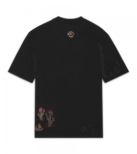 Travis Scott x Jordan Flight Graphic T-Shirt Black - Фото №2