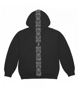Худи Travis Scott Studded Pullover Hoodie Black - Фото №2