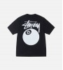 Футболка Stussy 8 Ball Tee Pigment Dyed Black