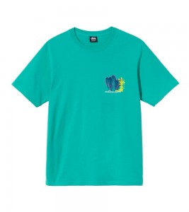 Stussy Desert Bloom Tee Green - Фото №2