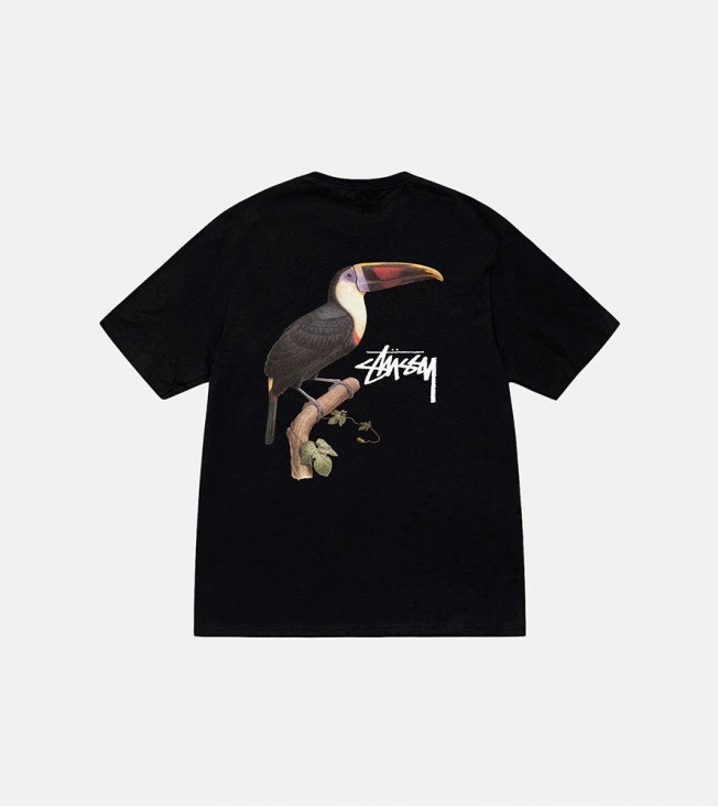 Stussy Toucan Tee Black