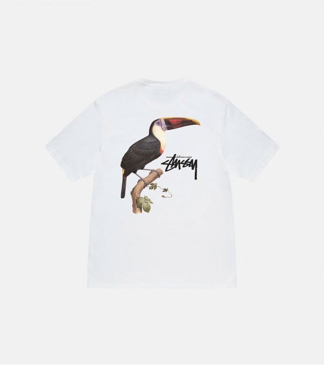 Stussy Toucan Tee White