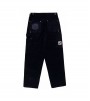 Bape Line Camo Patch Denim Double Knee Work Pants Indigo
