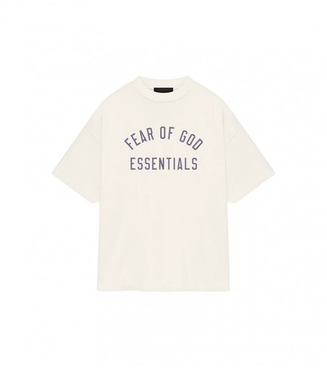 Fear Of God Essentials Jersey Crewneck Tee Shell Oversize