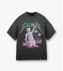 Represent X Metallica Justice T-shirt Stained Black
