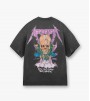 Represent X Metallica Justice T-shirt Stained Black