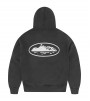Corteiz Island Puff Print Zip Hoodie Black