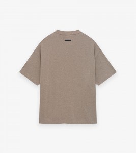 Fear Of God Essentials Jersey Crewneck Univesity Tee Heather - Фото №2