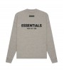 Fear Of God Essentials Ls Tee Dark Oatmeal