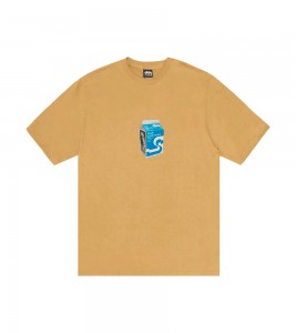 Stussy Milk Tee Curry