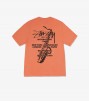 Stussy Beat Sounds Pig. Dyed Tee Rust