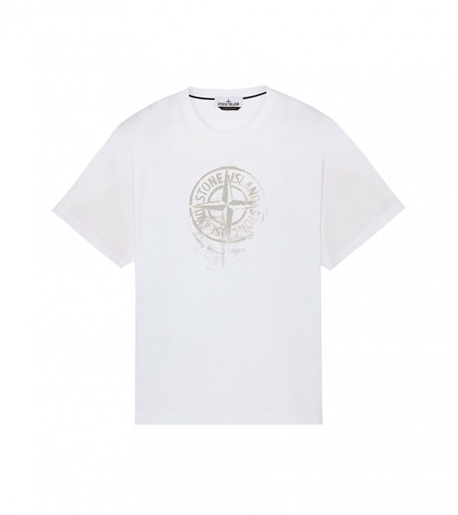 Stone Island Logo T-shirt White