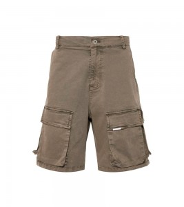Represent Washed Denim Shorts Oversize