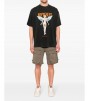 Represent Washed Denim Shorts Oversize