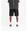 Represent Baggy Cotton Cargo Short Black