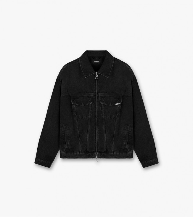 Represent R4 Denim Jacket Black