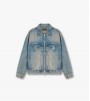 Represent R4 Denim Jacket Blue Cream